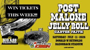 WIN Post Malone and Jelly Roll Tickets this Week!